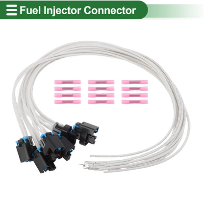 Set of 1 Fuel Injector Connector Pigtail for Buick LeSabre (2001–2005)