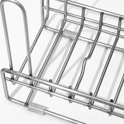Stainless Steel Rack for RV Dishwashing Equipment (Compact, Effective Drainage)