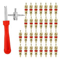 32 Piece Tire Valve Core Tool for Quick Tire Valve Stem Maintenance