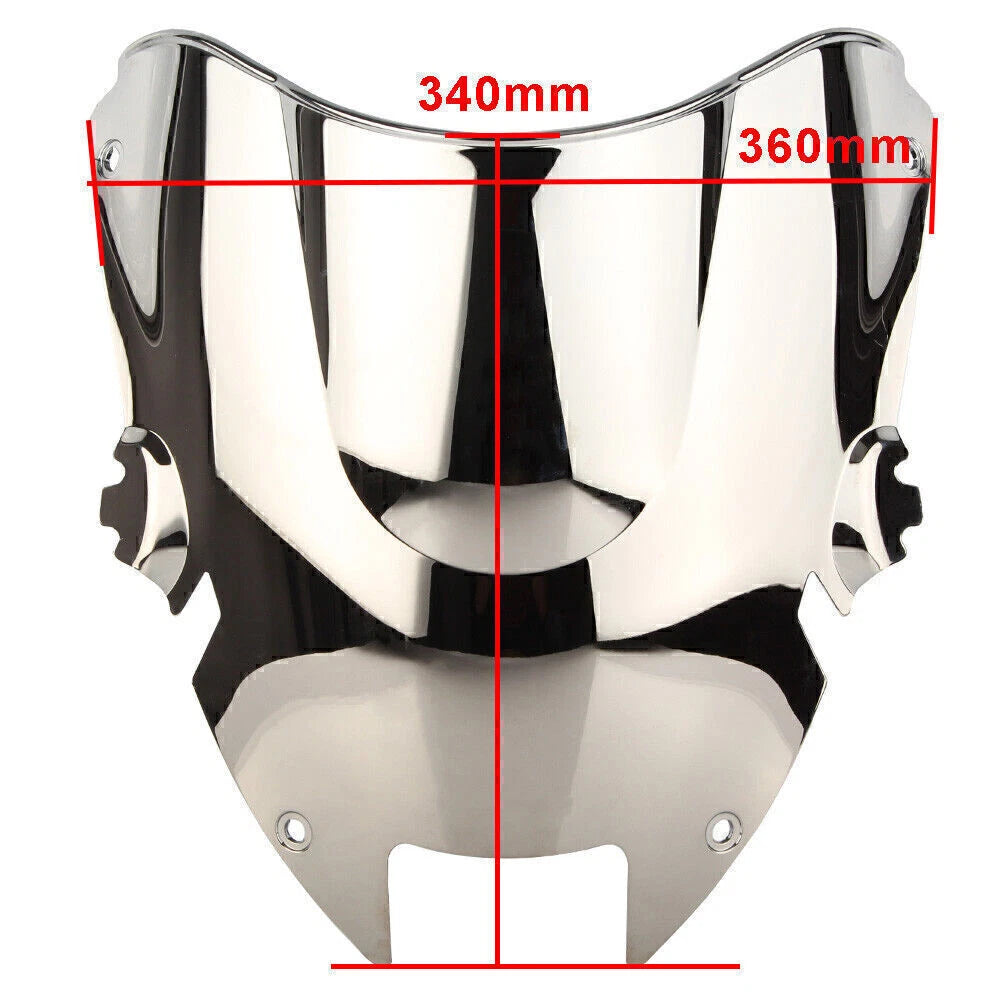 Motorcycle Windshield for Honda Super Hawk 1000 VTR1000F (1997–2005) Blue