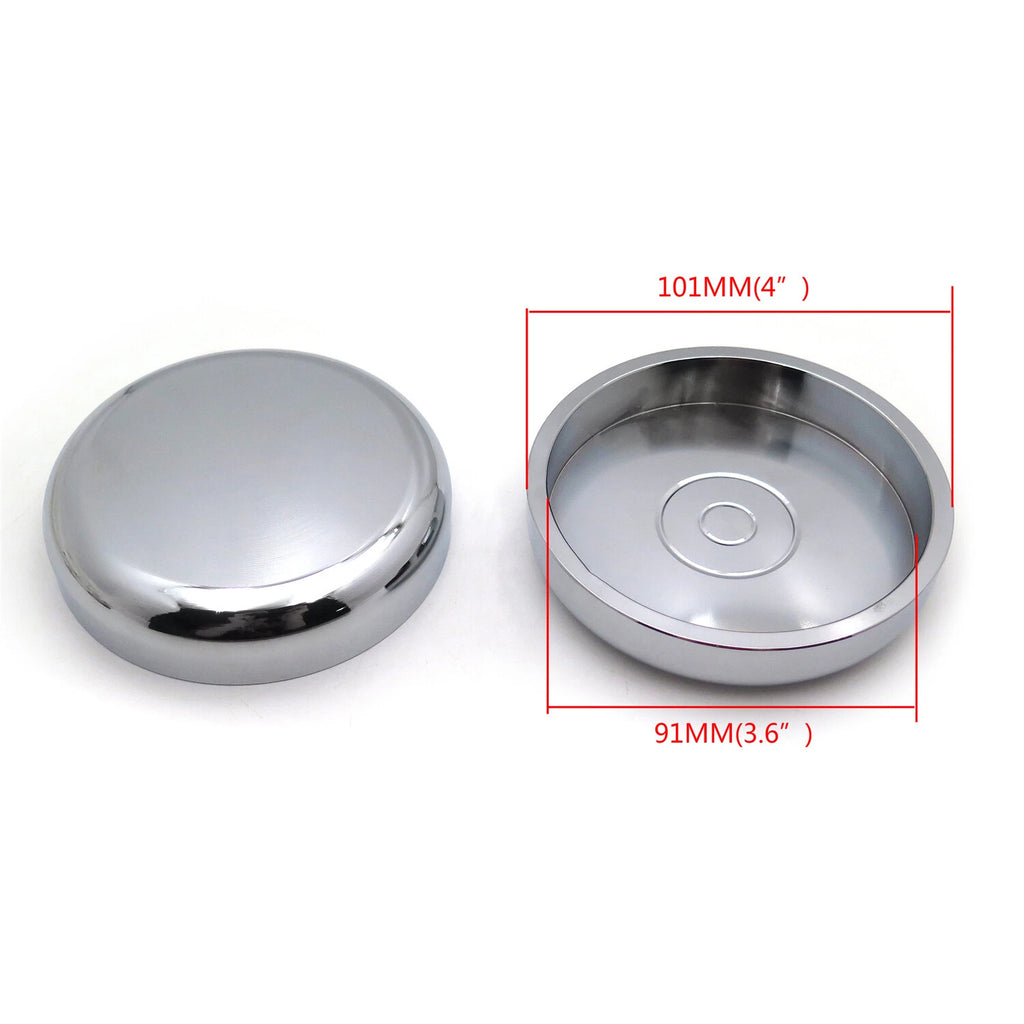 2X Billet Chrome Strut Tower Covers for Camaro 2SS/RS (2010–2015)