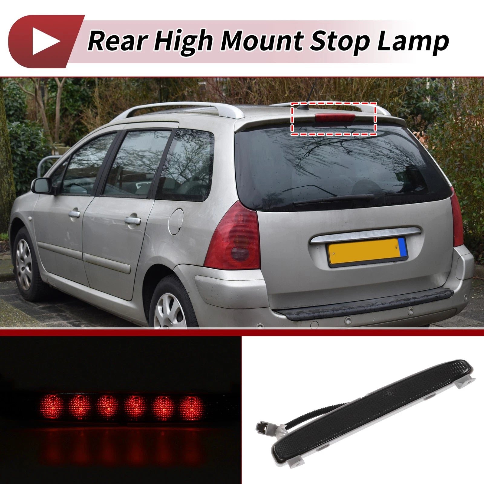 LED Third Brake Light Replacement for Honda Civic EX 2 Door Coupe (2016–2021)