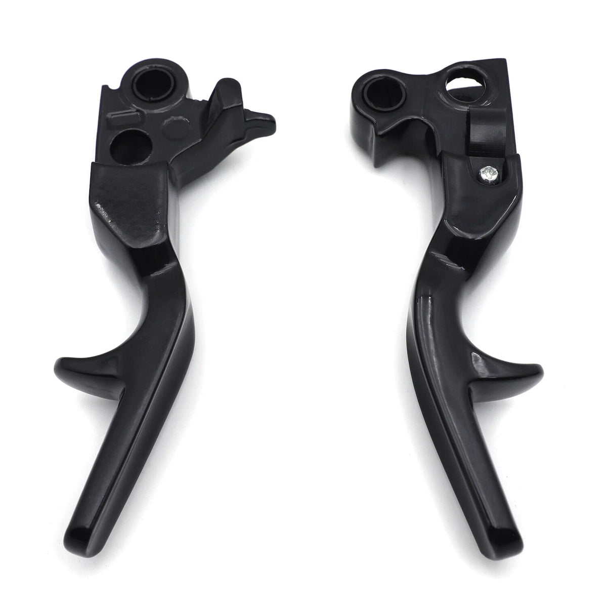 Smooth Shorty Brake Clutch Levers for Harley XL (1996–2003), Softail (1996–2007), Touring (1996–2012)