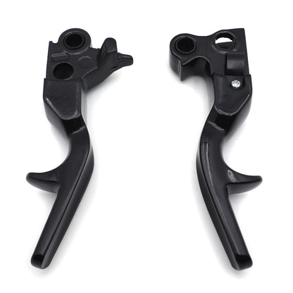 Smooth Shorty Brake Clutch Levers for Harley XL (1996–2003), Softail (1996–2007), Touring (1996–2012)