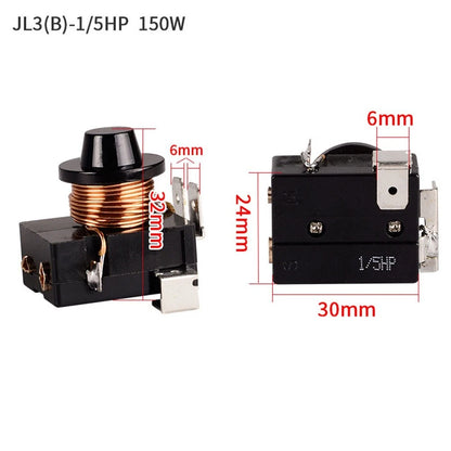 Three-plug Relay for Refrigerator Systems (Versatile Compatibility)