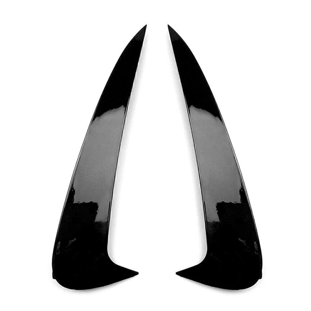2X Rear Bumper Splitter Spoiler Canard for Benz C Class S205