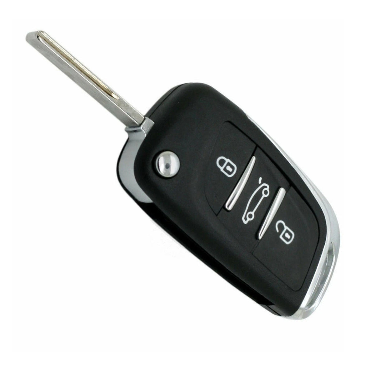 Flip Key Shell Case for Citroen Xsara Picasso C2 C3 C4 C5 C6 C8 Remote 3 BTN B