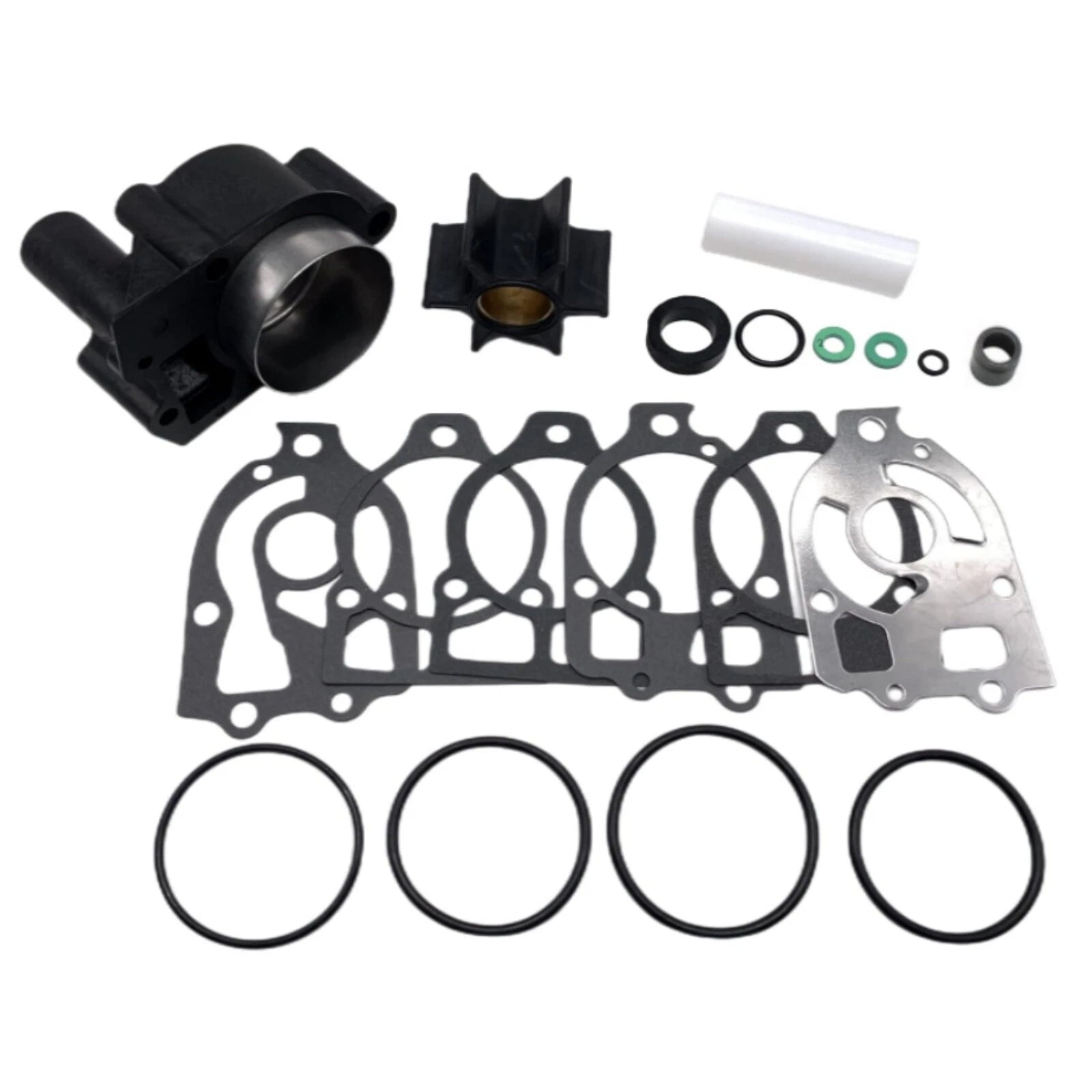 Water Pump Impeller Kit with Housing for Mercruiser Alpha One Gen 1 (1986–1990) 18-3320