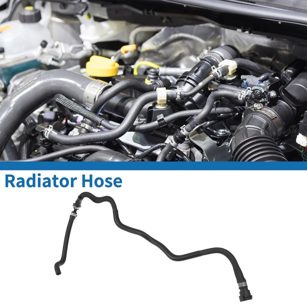 Radiator Hose for BMW 745i 745Li (2002–2005) Replacement Black 1 PC