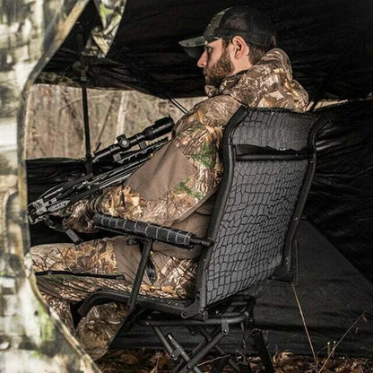 Hawk Stealth Spin Blind Chair for Bone Collector