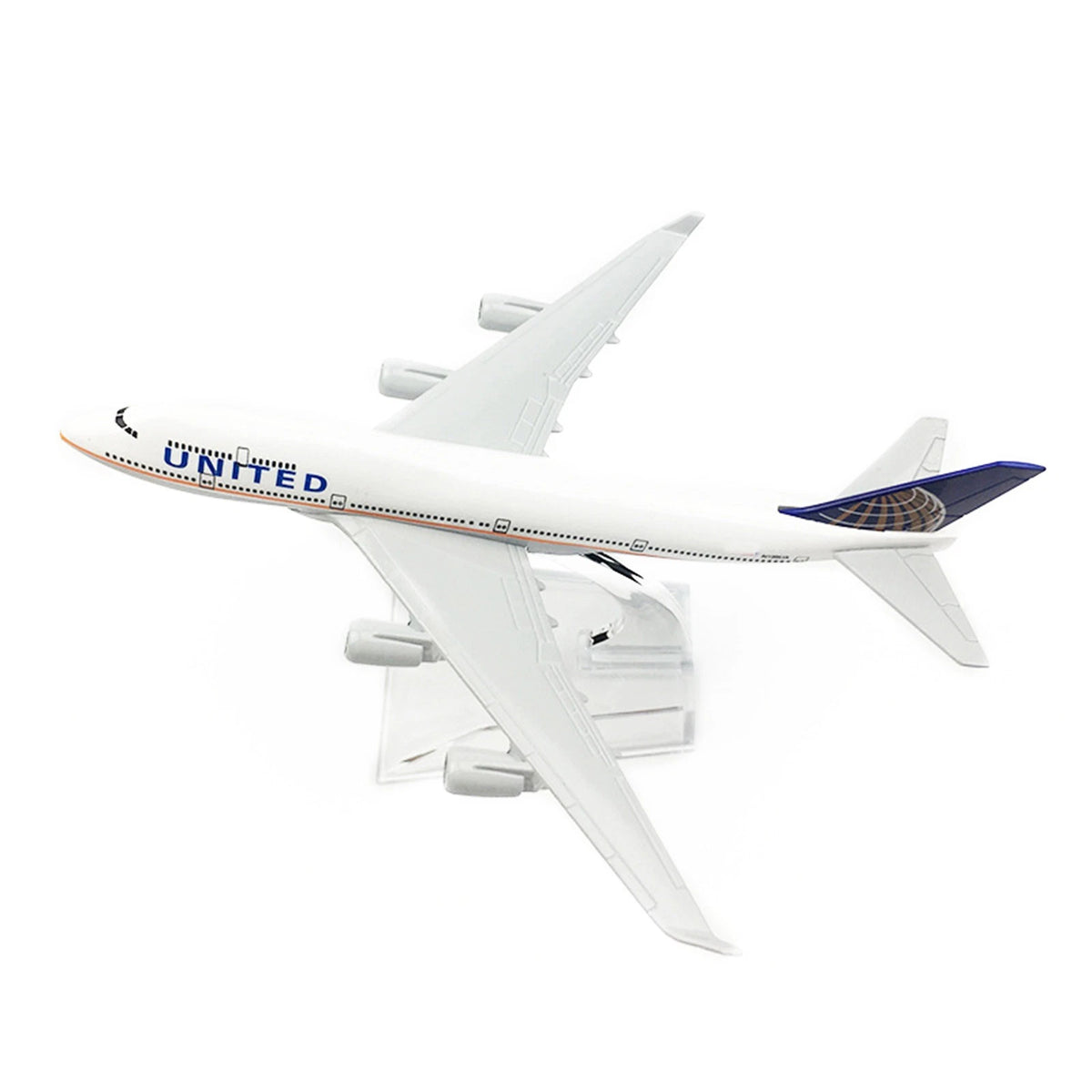 Model Plane for United Airlines B747 (1/400 Scale) Alloy Diecast Display