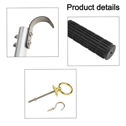 Ladder Pull System for Lightweight Stainless Steel Construction