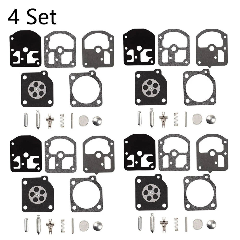 Set of 4 Carburetor Overhaul Kits for Zama RB-3 Homelite 330 Series