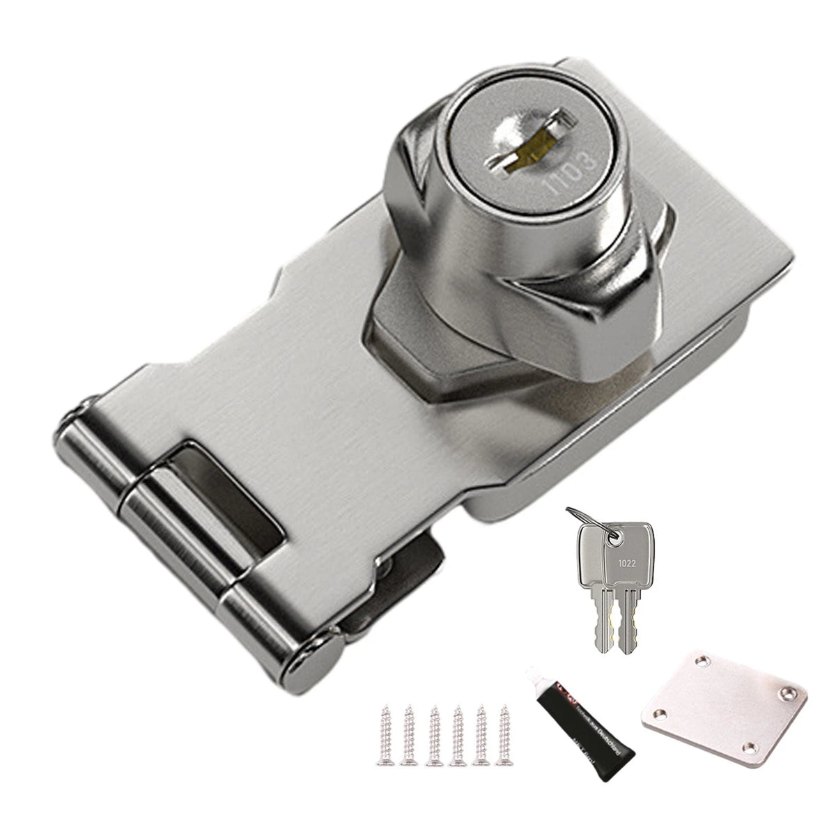 Hasp Locks for Home Office (Anti-theft Security Accessory)