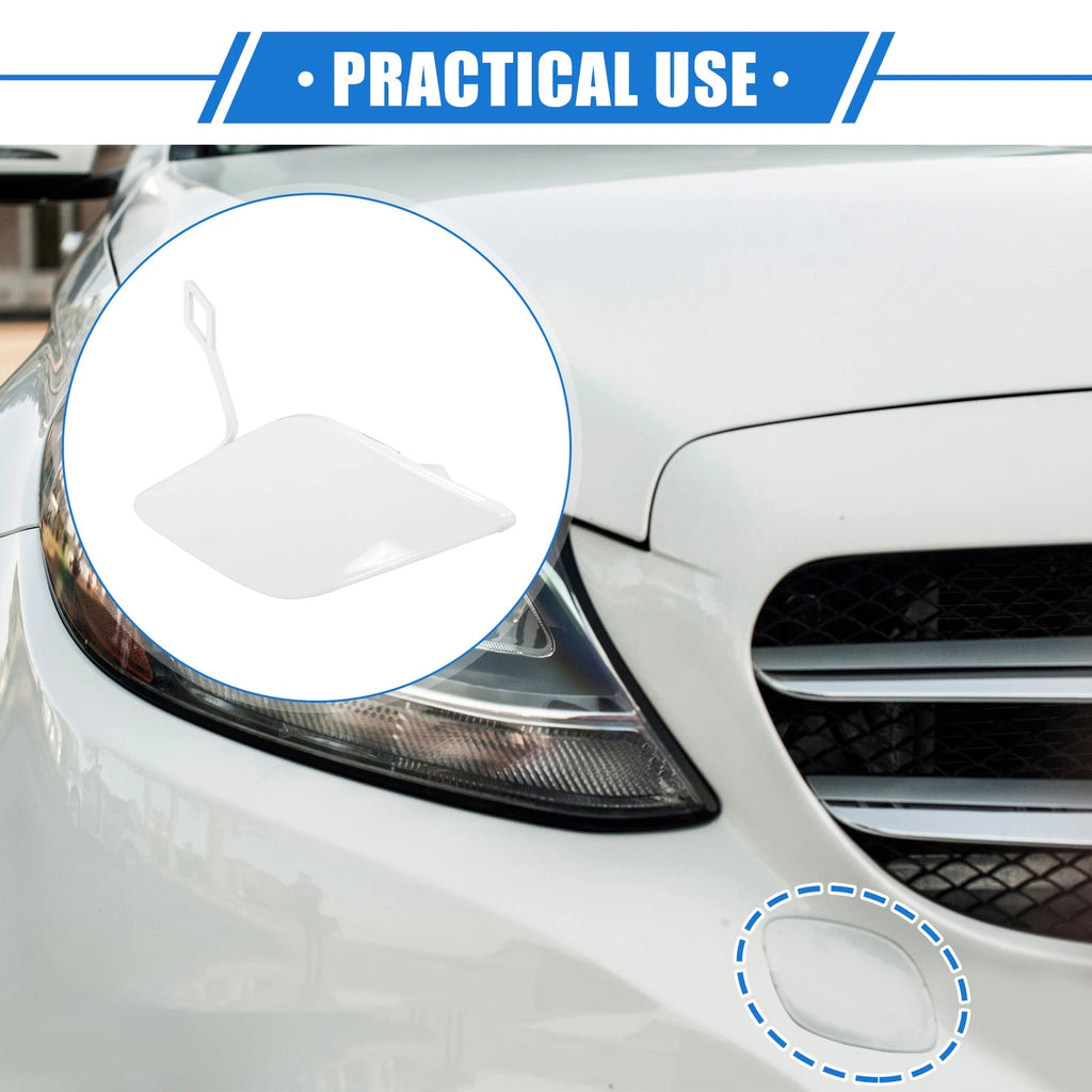 Front Bumper Tow Hook Eye Hole Cap for Mercedes-Benz E350 (2010–2013)