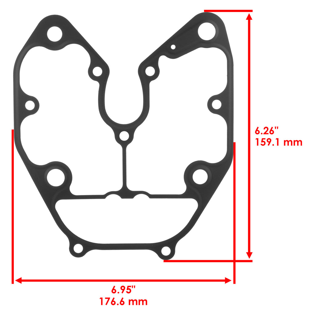 Cylinder Head Cover Gasket Replacement for Honda Rincon 680 TRX680FA (2013–2015)