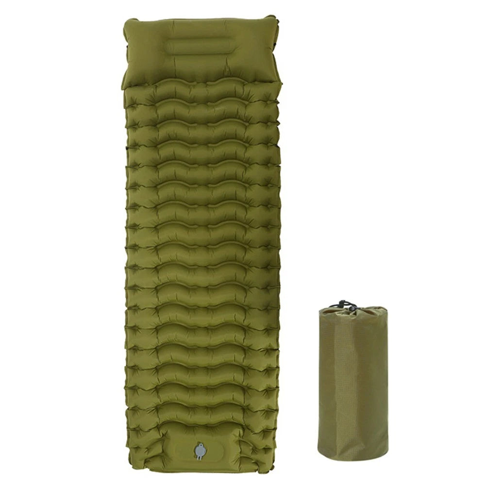 Camping Mattress with 20 Second Foot Pump and Waterproof Design