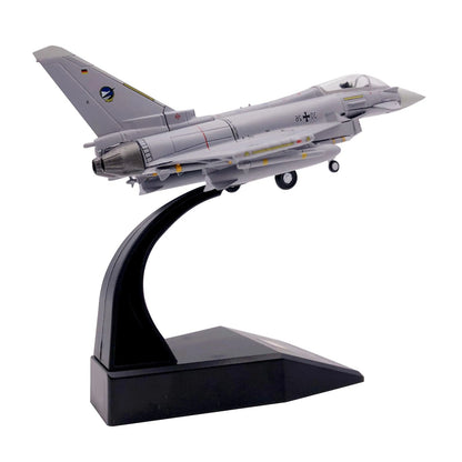 Alloy Fighter Model EF2000 for Germany Luftwaffe Typhoon (1:100 Scale)