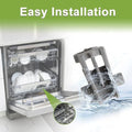 Set of 2 Lower Rack Clips for LG Dishwasher (Navy ABS)