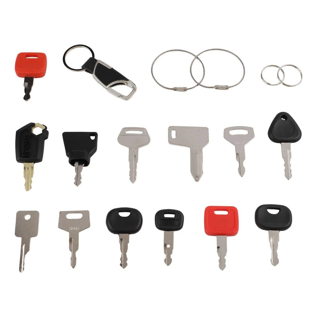 13PCS Ignition Key Set for Heavy Equipment Tractors Excavators