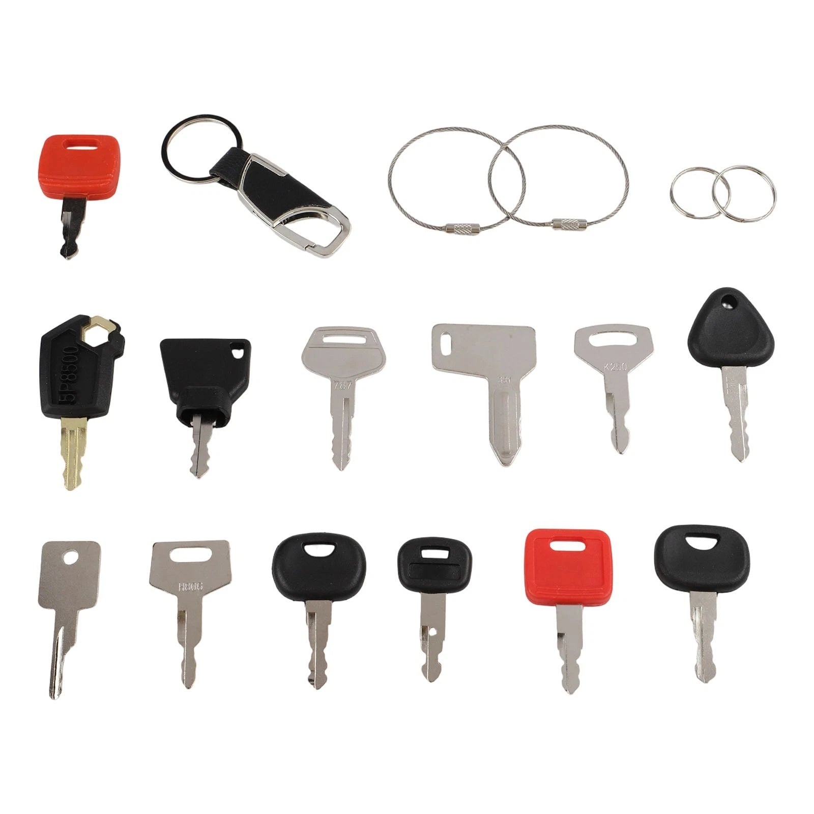 13PCS Ignition Key Set for Heavy Equipment Tractors Excavators