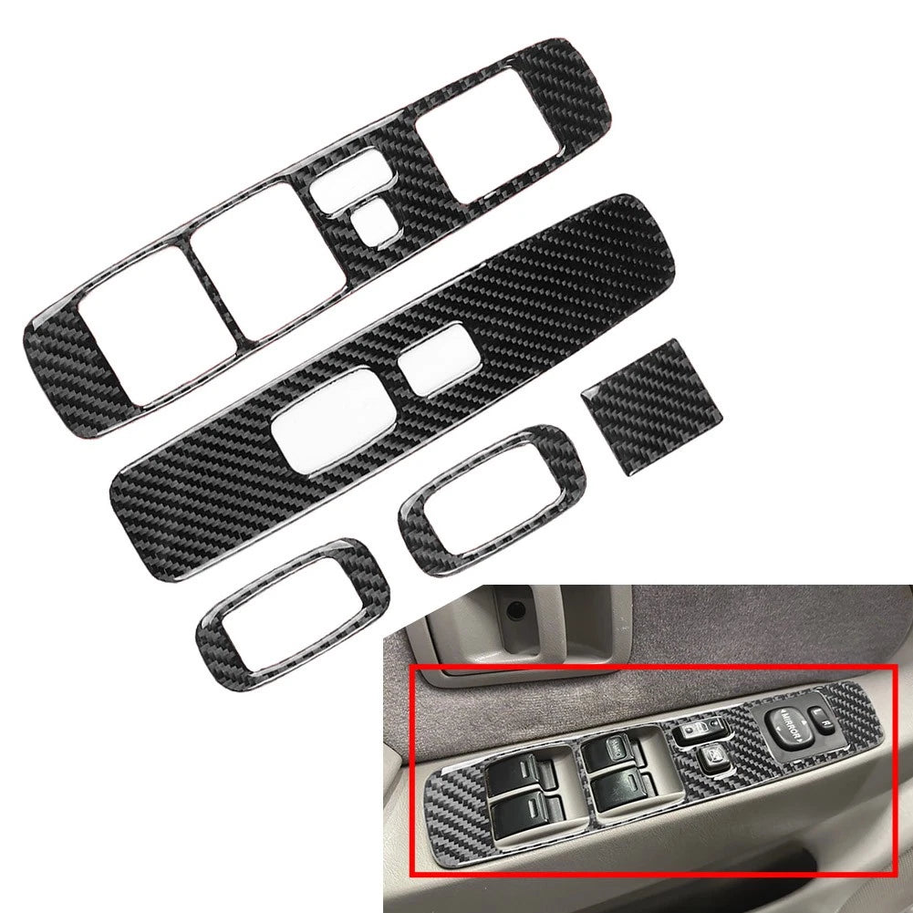 Door Window Regulator Switch Control Panel Cover for Toyota Tacoma (2005–2023)