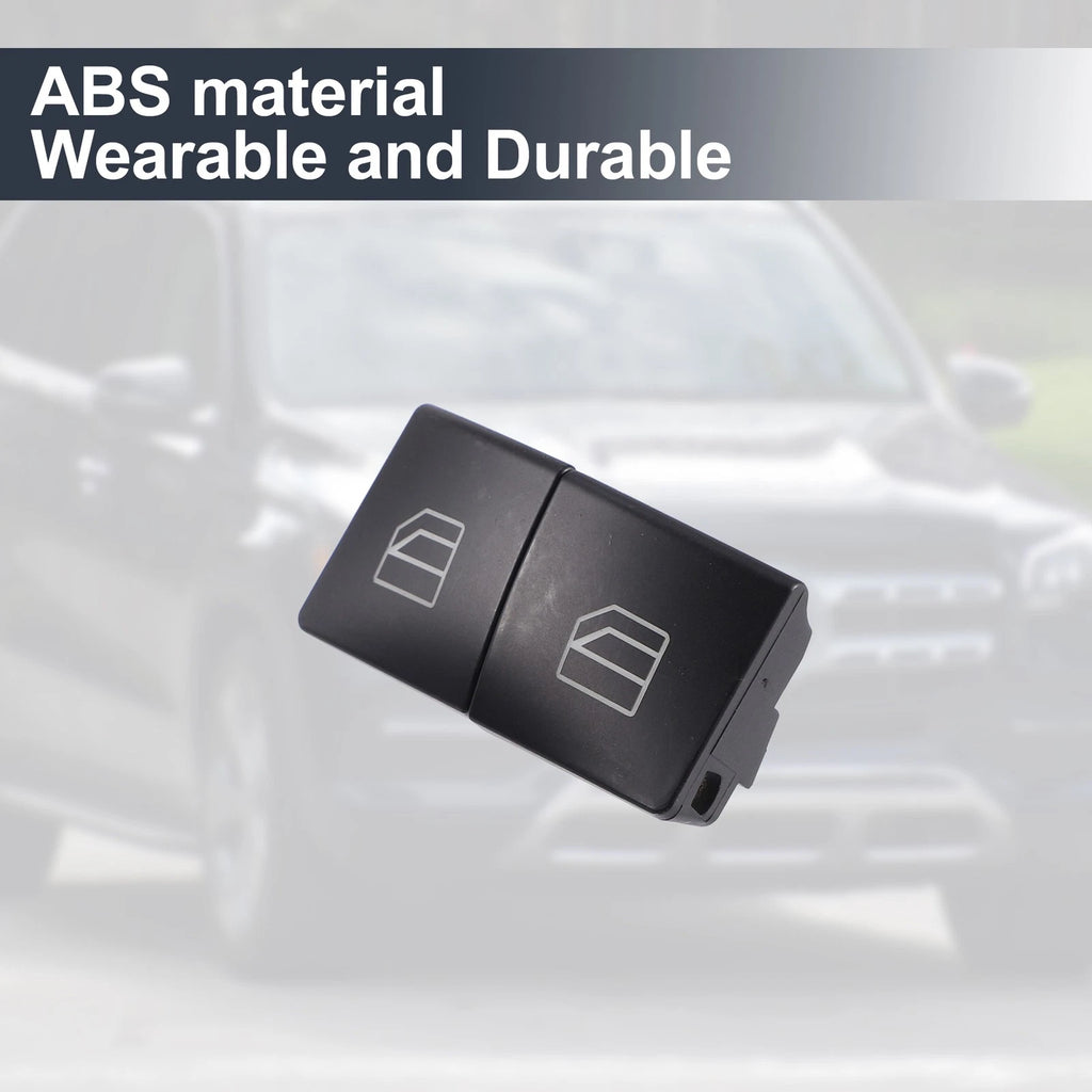 2pcs Left Right Window Lift Switch Button Cover Replacement for Mercedes GLE500 (2016–2019)