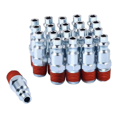 1/4in NPT Male Connector Set of 30 for Workshop Applications