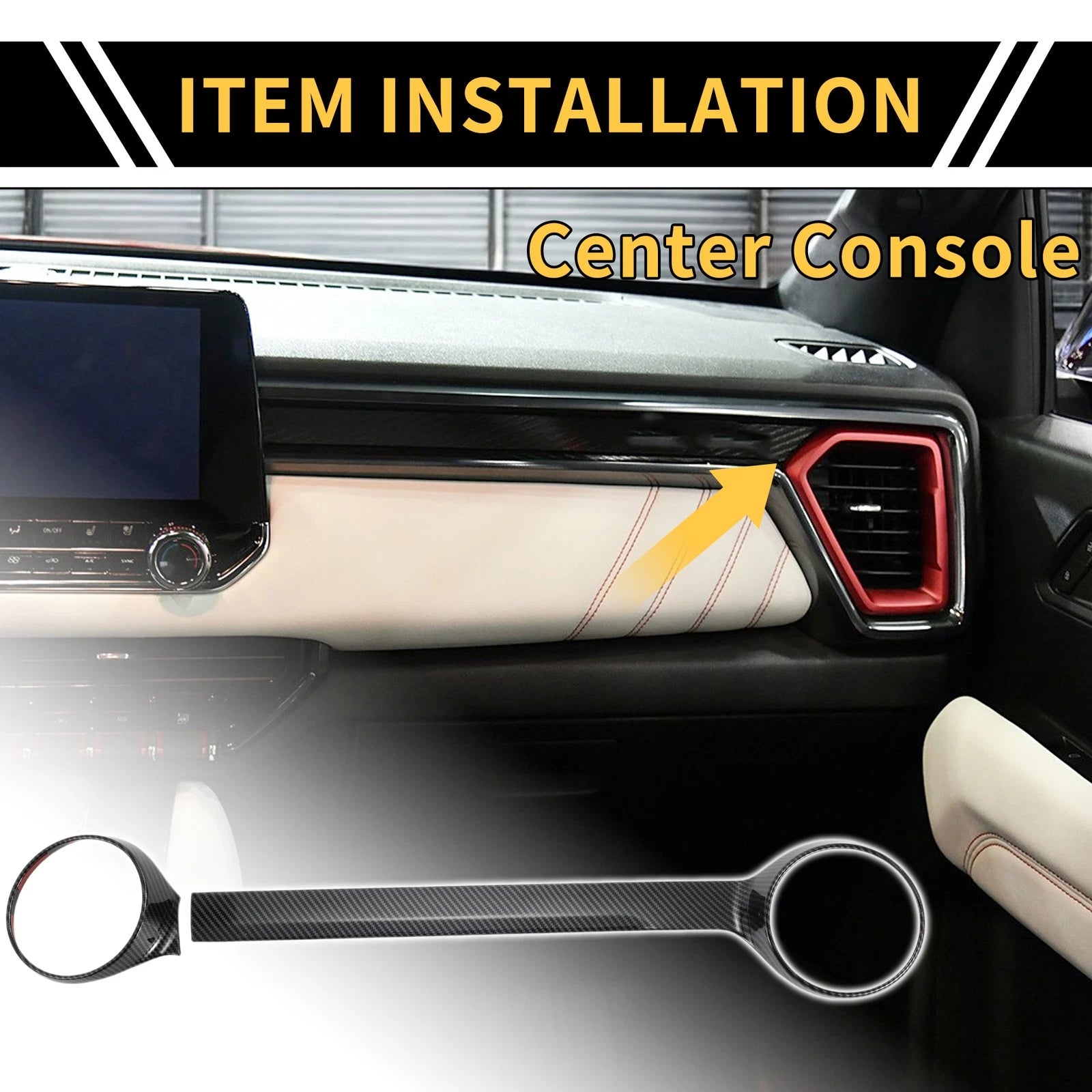 Central Air Vent Cover Replacement for Chevrolet Colorado (2023–2024)