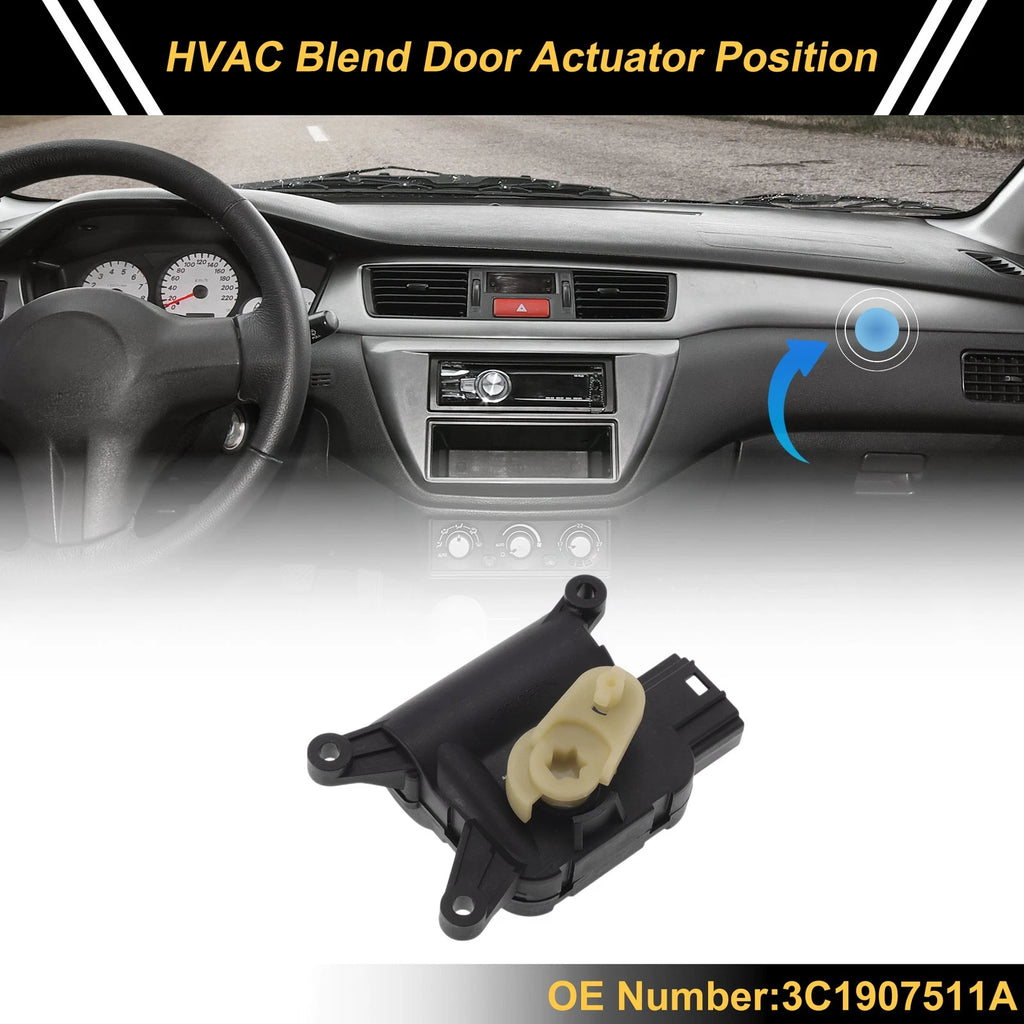 HVAC Heater Blend Door Actuator Replacement for Volkswagen Passat (2009–2012)