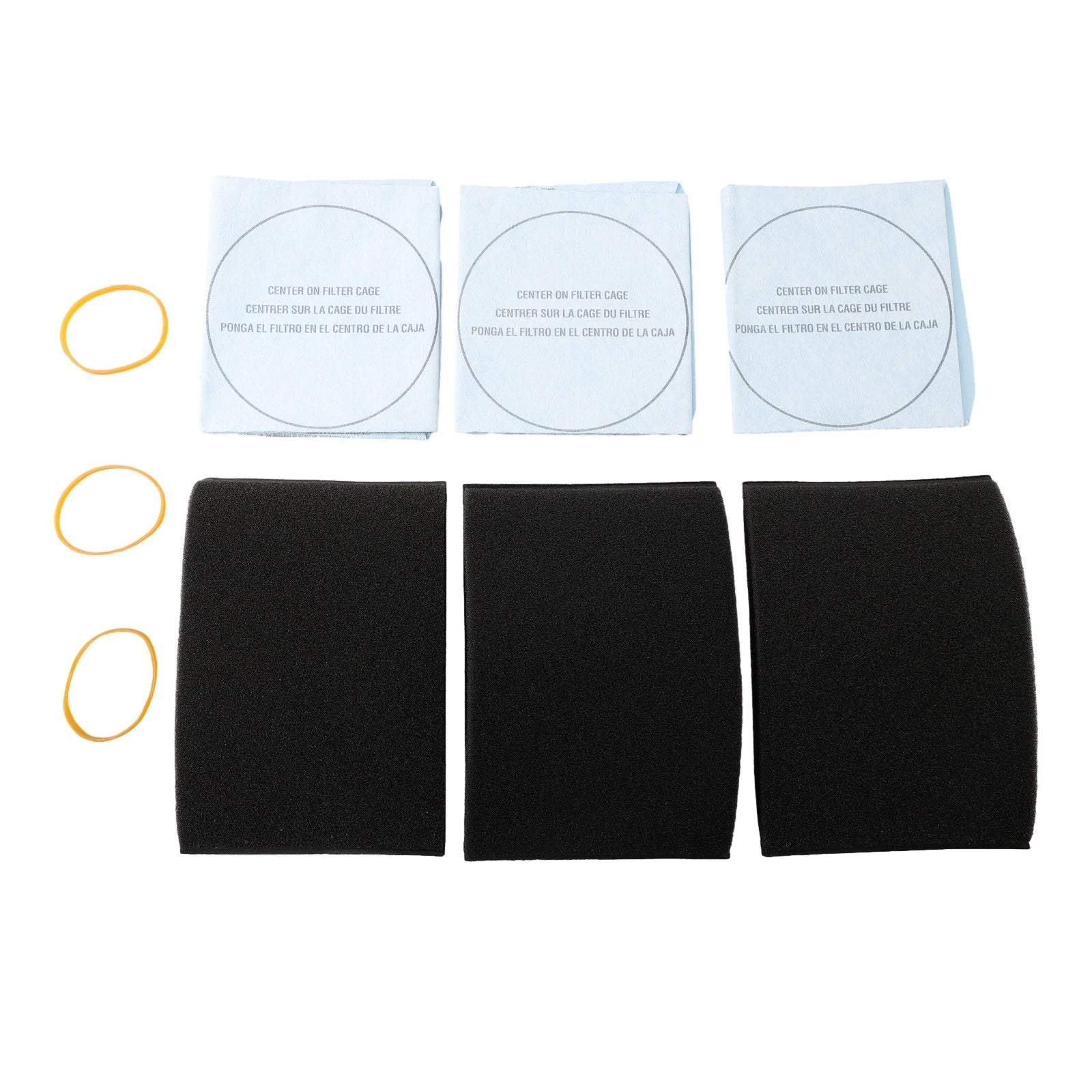 Set of 4 Filter Replacement Parts for Household Cleaning Tools