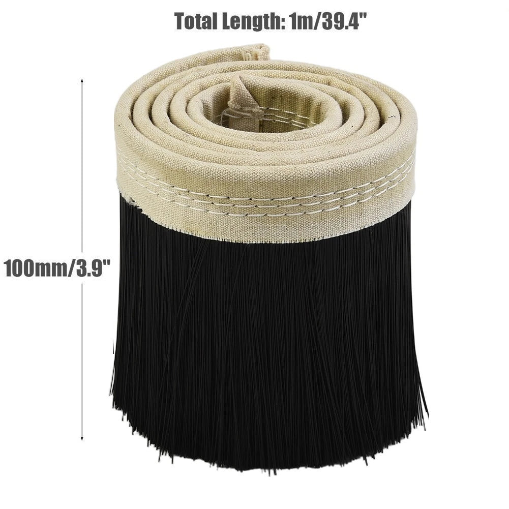 70/100mm Flexible Strip Brush for Vacuum Cleaner Engraving Machine