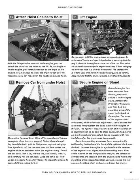 Y-Block Engine Rebuild Manual for Ford (312, 292, 272, 256, 239)