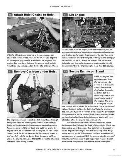 Y-Block Engine Rebuild Manual for Ford (312, 292, 272, 256, 239)