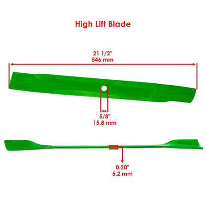 Deck Blade with Bolt for Toro SS4225 MX4200 MX4250 SW4200 (2005–2008)