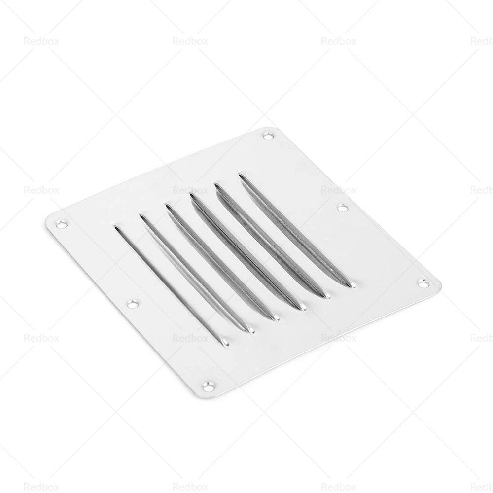 Rectangular Air Vent for Caravan Boat Wall Eave (Stainless Steel)