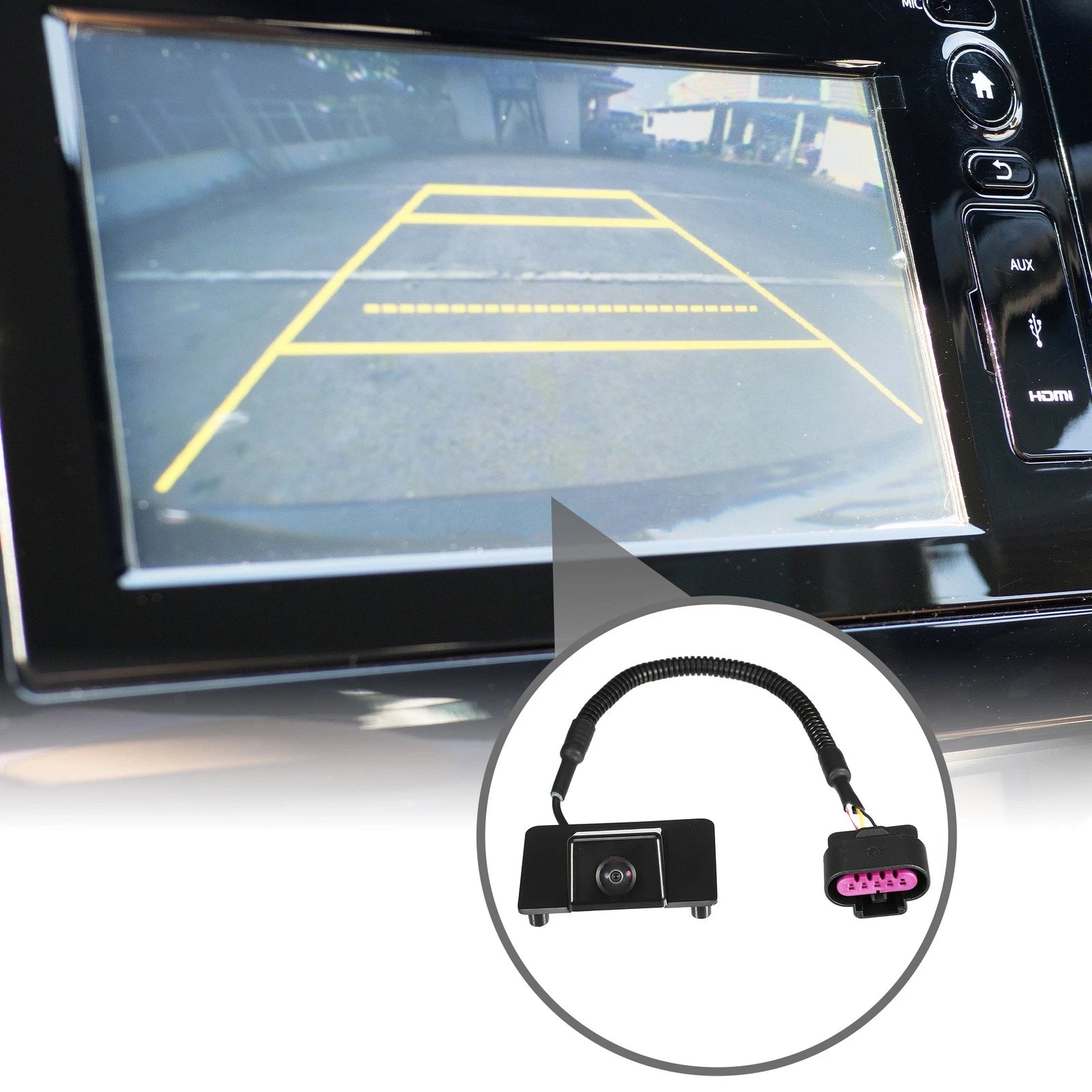 Rear View Back Up Camera Replacement for Chevrolet Suburban 1500 2008–2010