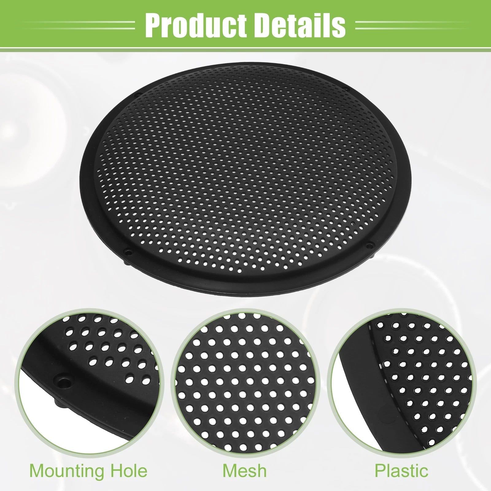 2pcs Speaker Grill Cover for Car Subwoofer (Universal)