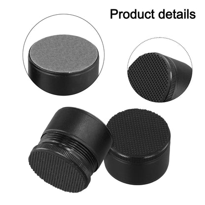 Set of 4 Aluminum Alloy Non Slip Bed Risers for Adjustable Applications