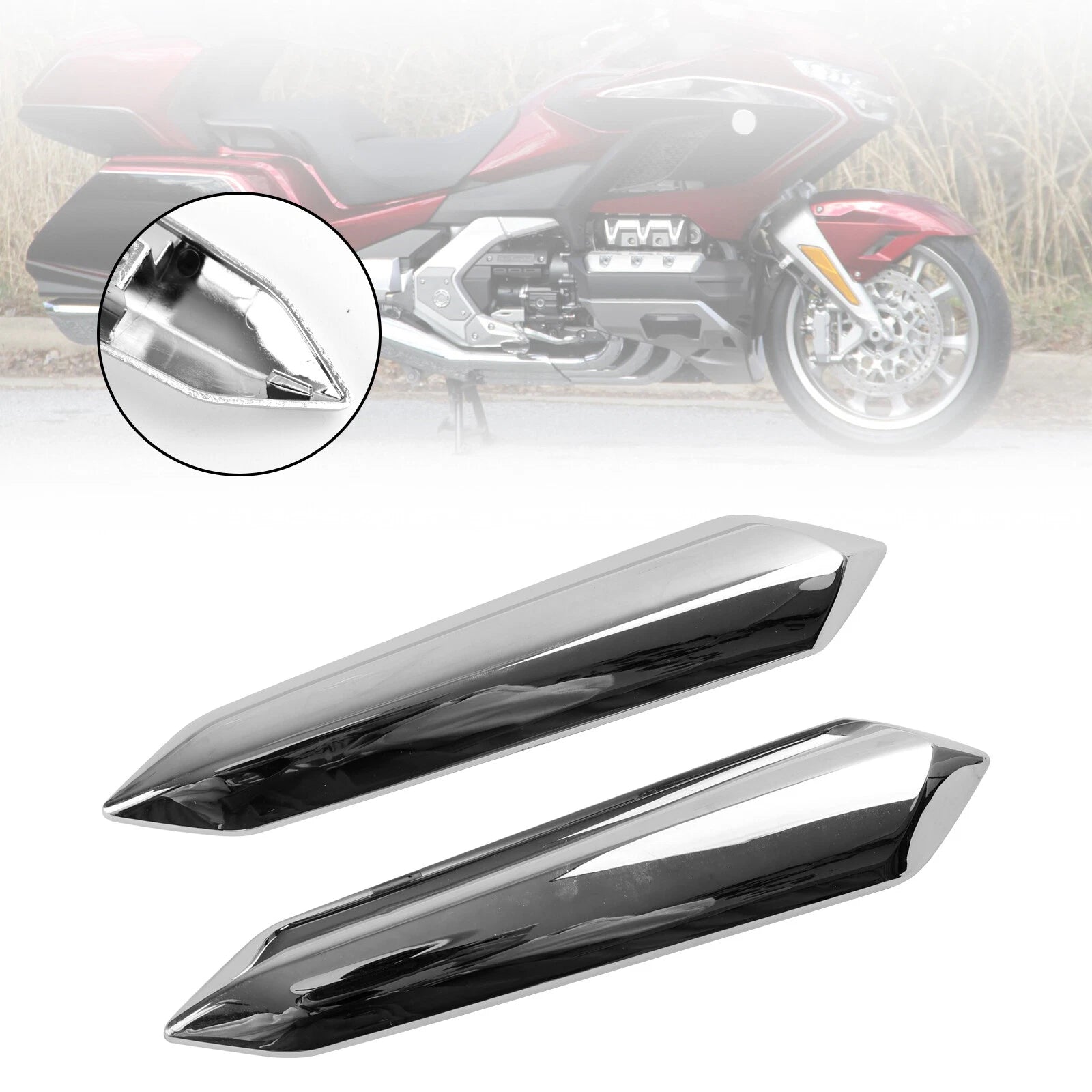 Windshield Strut Covers for Honda Goldwing GL1800 (2018–2022)