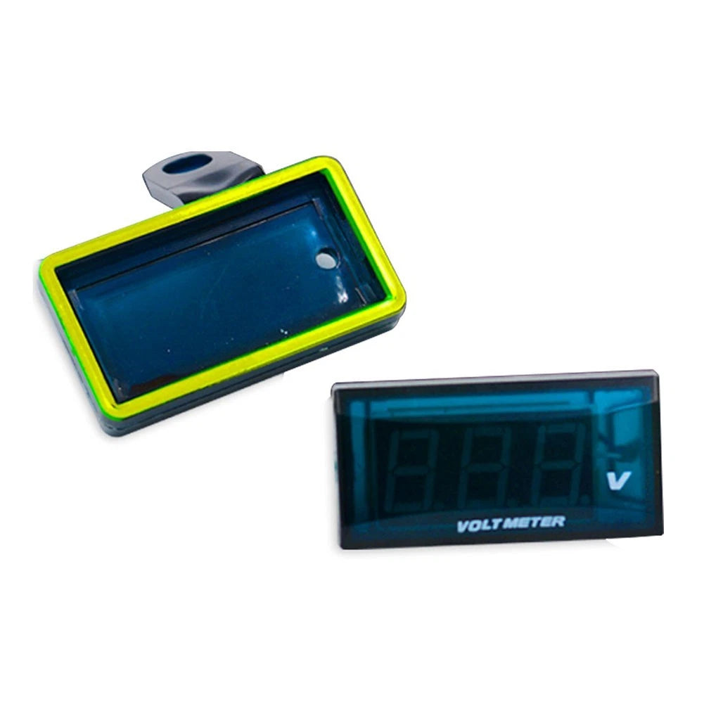 Digital Voltmeter for Motorcycle 12V with Installation Bracket