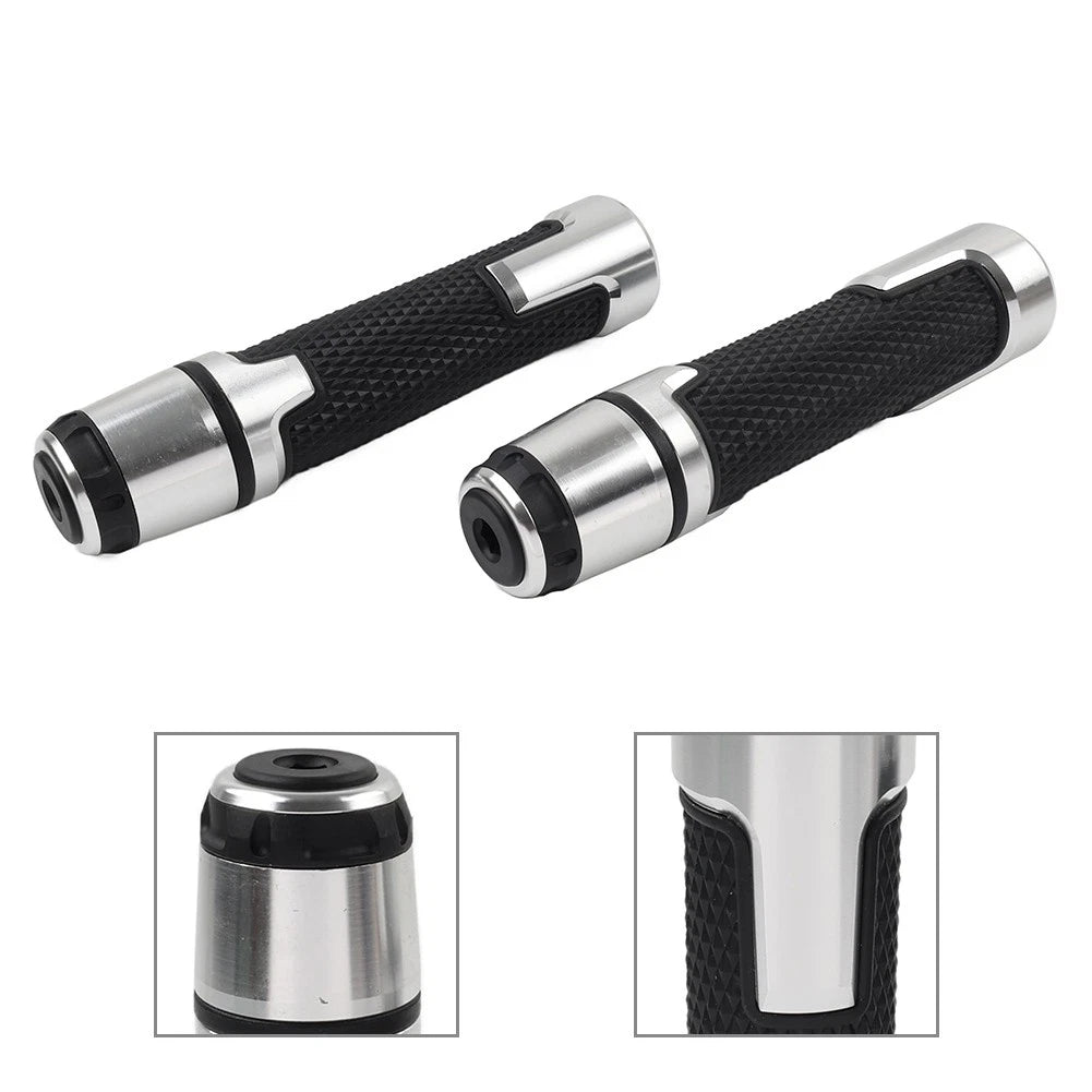 22MM 7/8 Inch Handlebar Grips with Bar Ends for Harley Honda