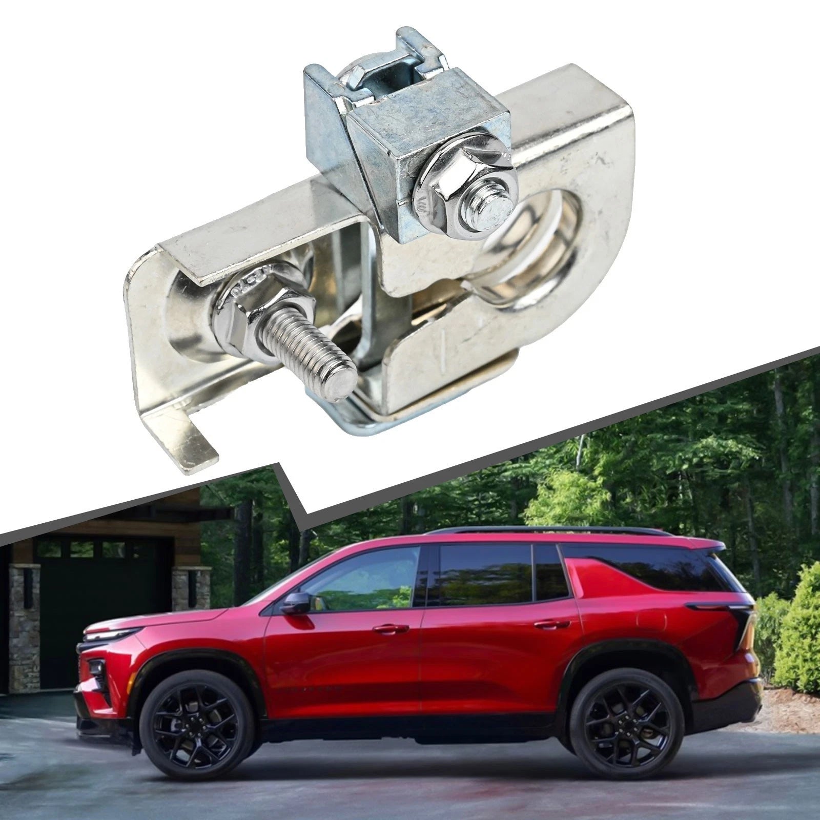 Negative Battery Terminal Clamp for Ford, Chevy (Compatible)