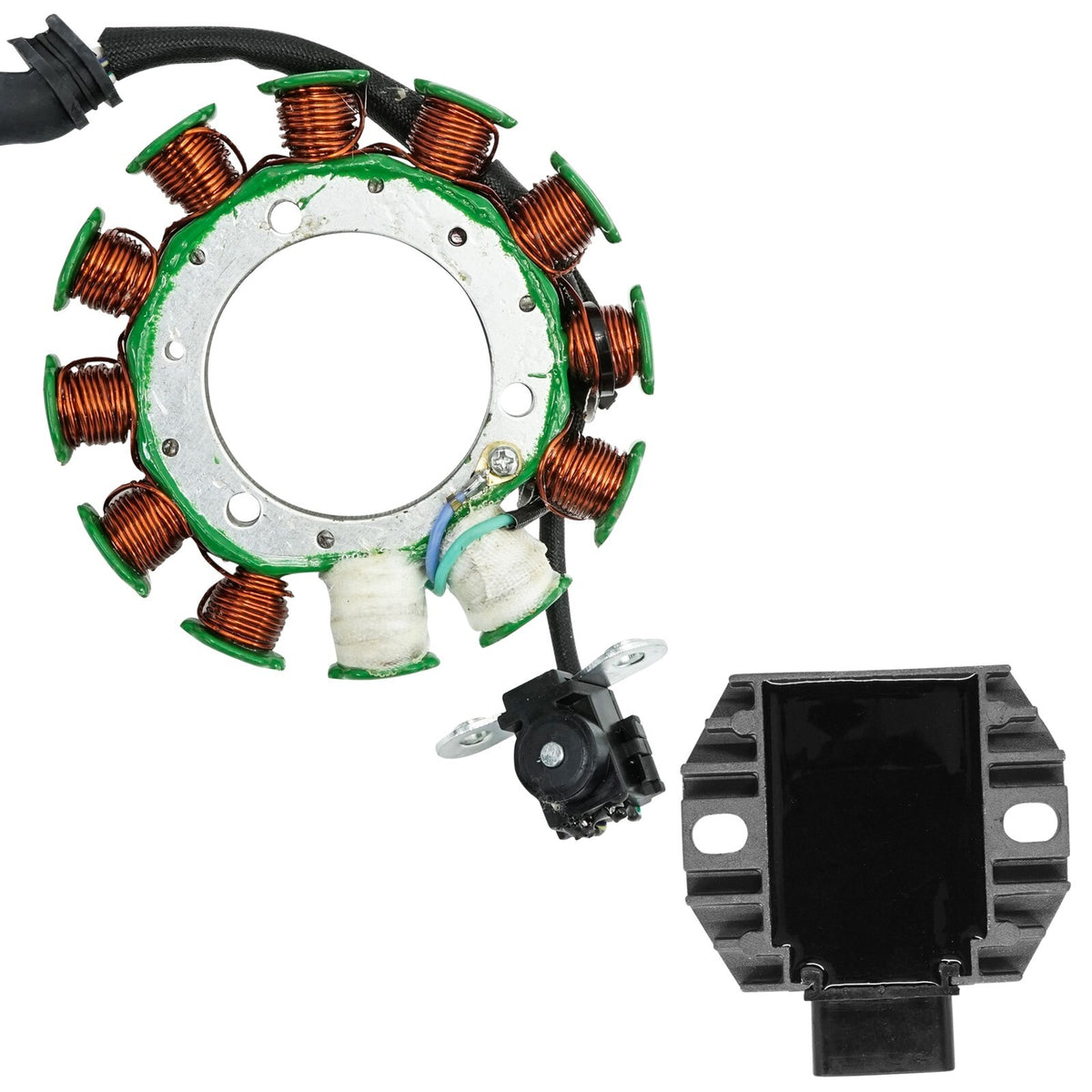 Stator and Regulator Rectifier Replacement for Honda Sportrax 400 TRX400EX (1999–2012)
