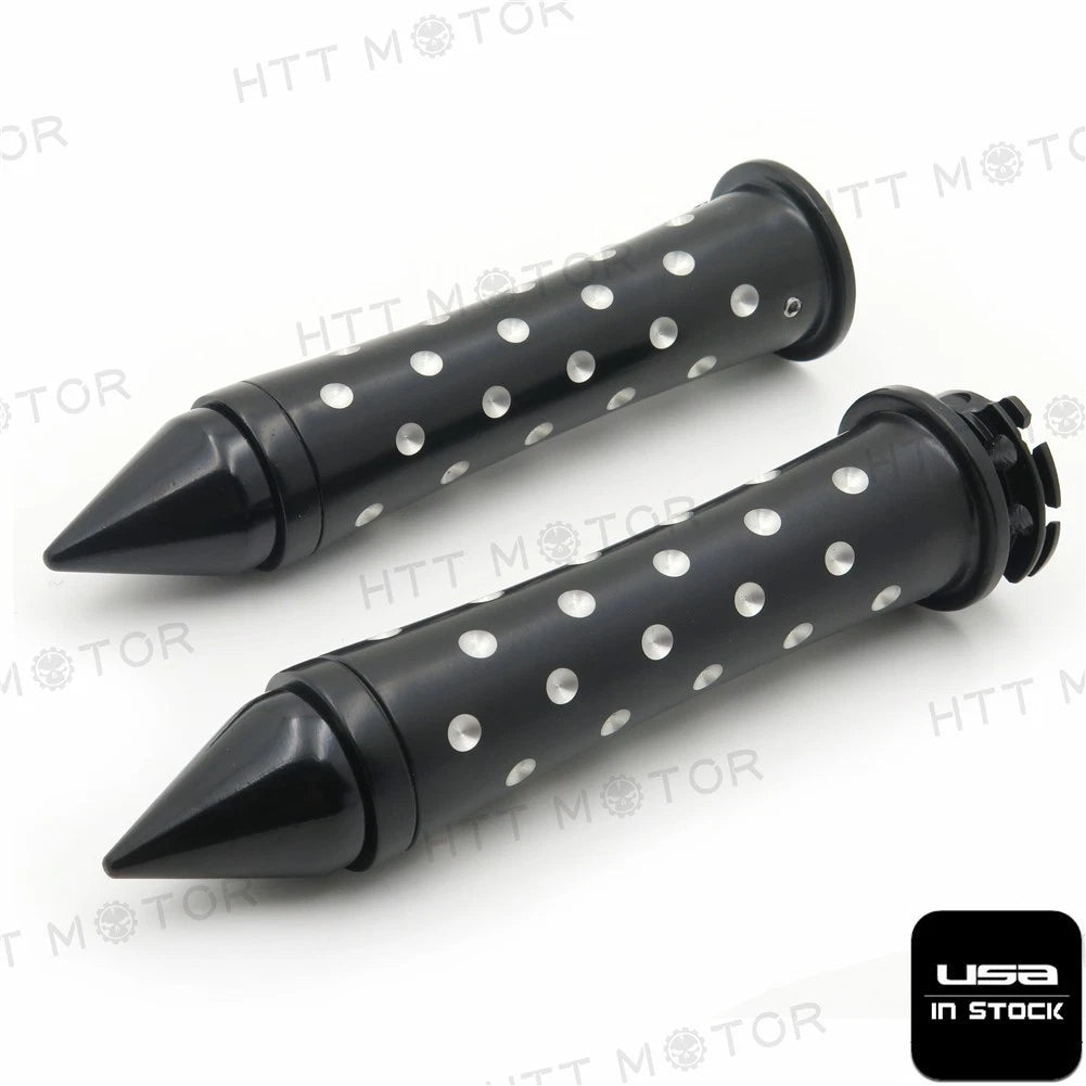 Spike Handlebar Grips for Honda Suzuki Yamaha Kawasaki (7/8")