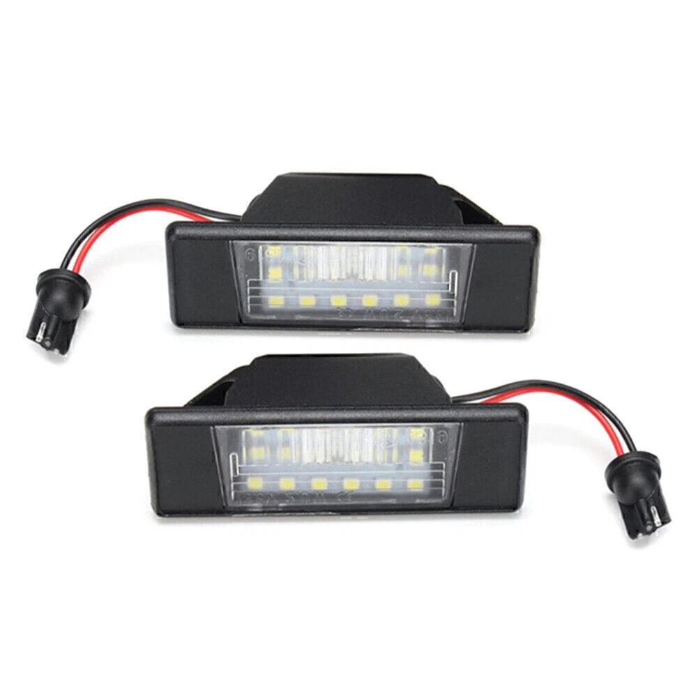 2X 18-SMD LED License Plate Light Assembly for Nissan Juke Versa X-Trail
