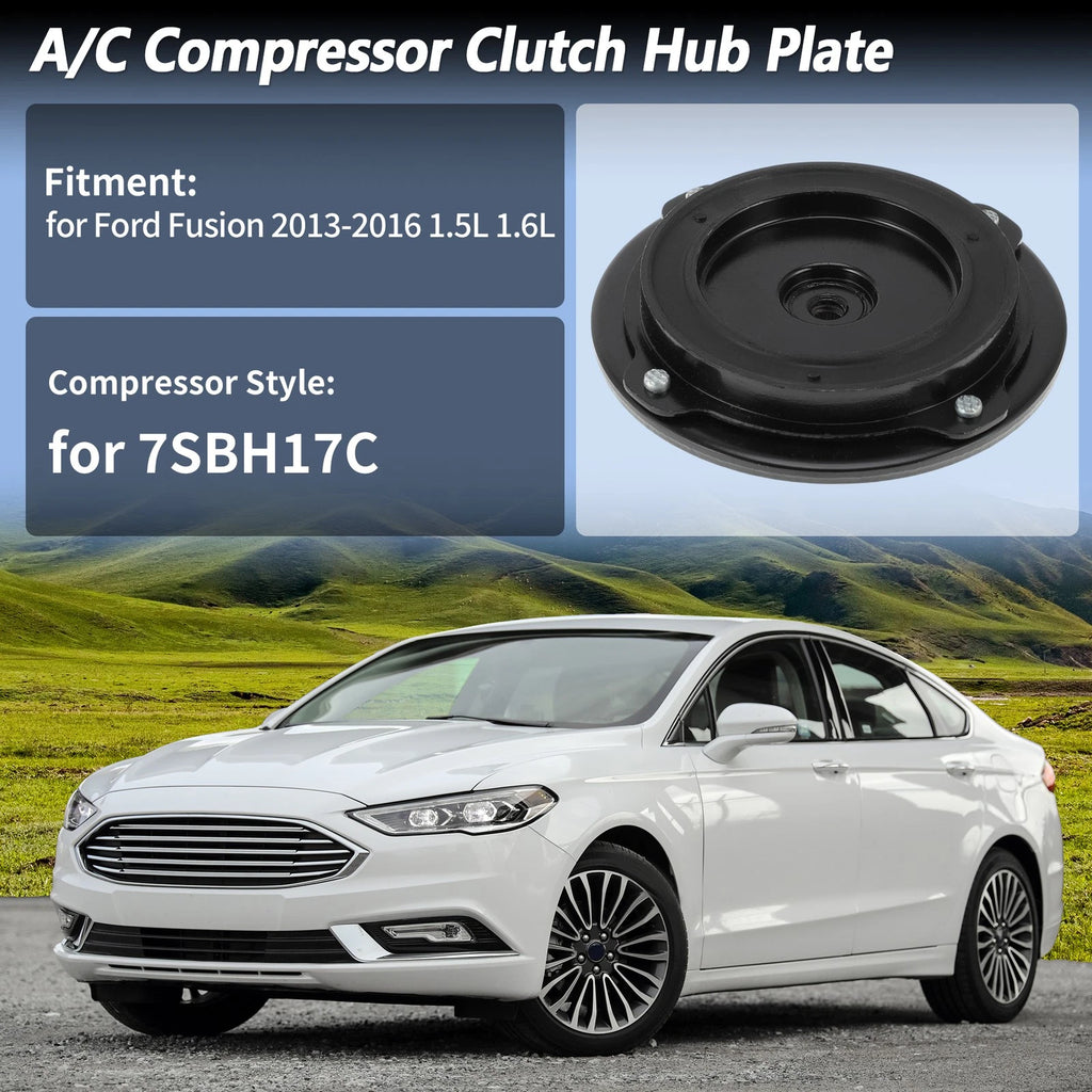 A/C Compressor Clutch Hub Plate for Ford Fusion (2013–2016) 7SBH17C