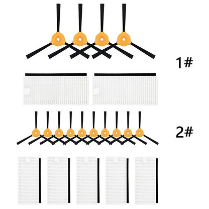 Set of 2 Filter Side Brushes for M200 M201 M501 Robotic Vacuum Cleaner