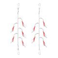 Biomimetic Glow Shrimp Rubber Bait for Sabiki String (Vertical Use)