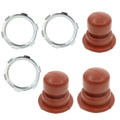 3Pcs Primer Bulb for Tecumseh Lawn Mower Carburetor (36045, 36045A, 640259)
